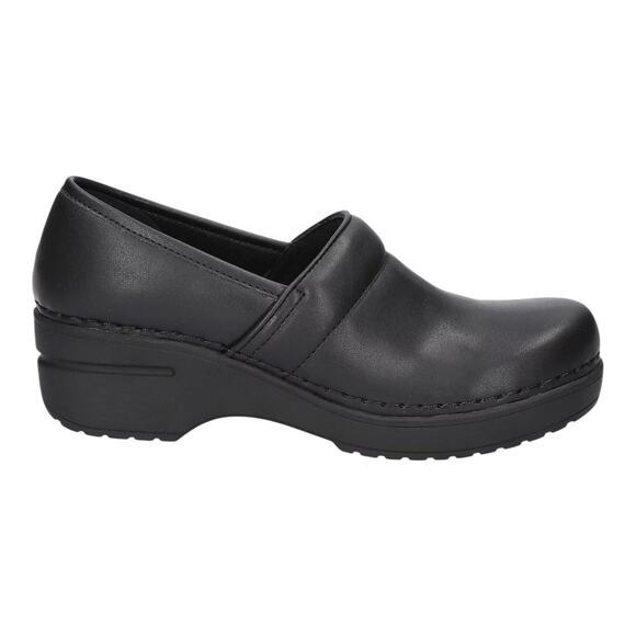 Easy Works by Easy Street Women's Lead Slip Resistant Clogs Black Size 8 1/2 - Picture 2 of 5